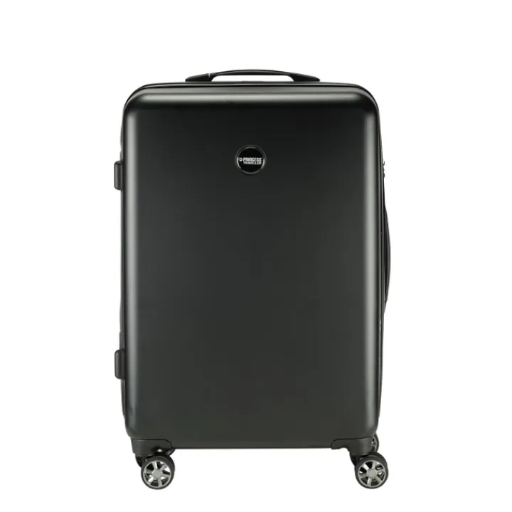 Reistrolleys|Reiskoffers>Princess Traveller PT-01 Deluxe Medium Trolley pitch black