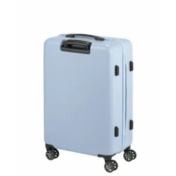Reistrolleys|Reiskoffers>Princess Traveller PT-01 Deluxe Medium Trolley poolhouse blue