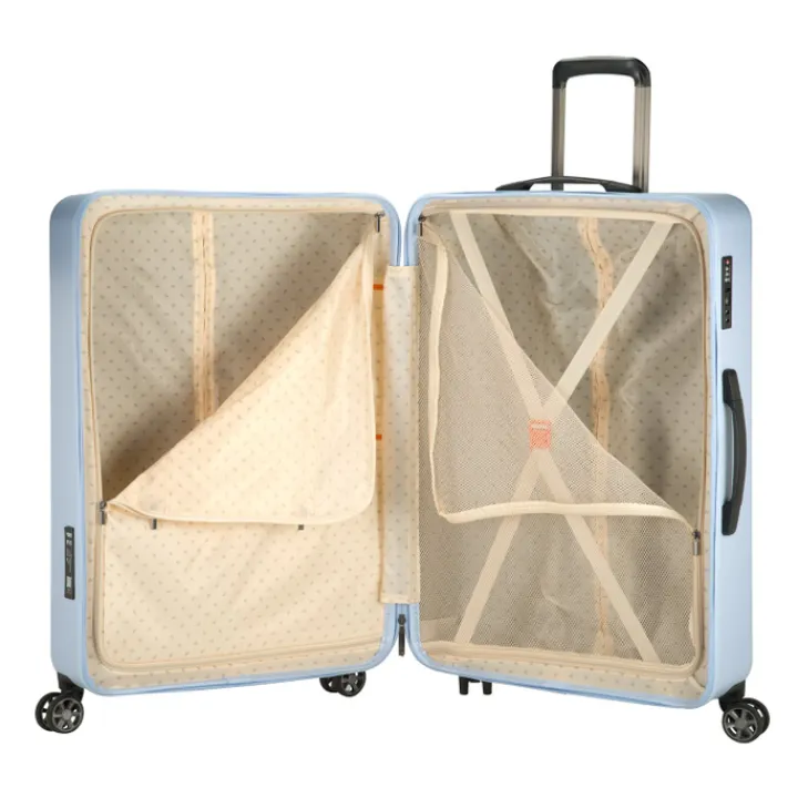Reistrolleys|Reiskoffers>Princess Traveller PT-01 Deluxe Medium Trolley poolhouse blue