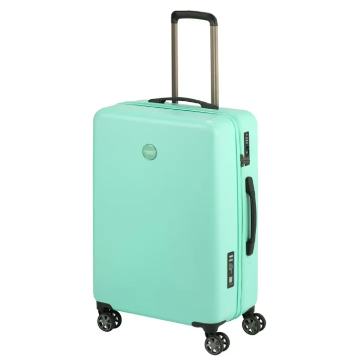 Lichtgewicht Koffers|Harde Koffers>Princess Traveller PT-01 Deluxe Medium Trolley pacific mint