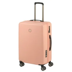 Lichtgewicht Koffers|Harde Koffers>Princess Traveller PT-01 Deluxe Medium Trolley peony pink