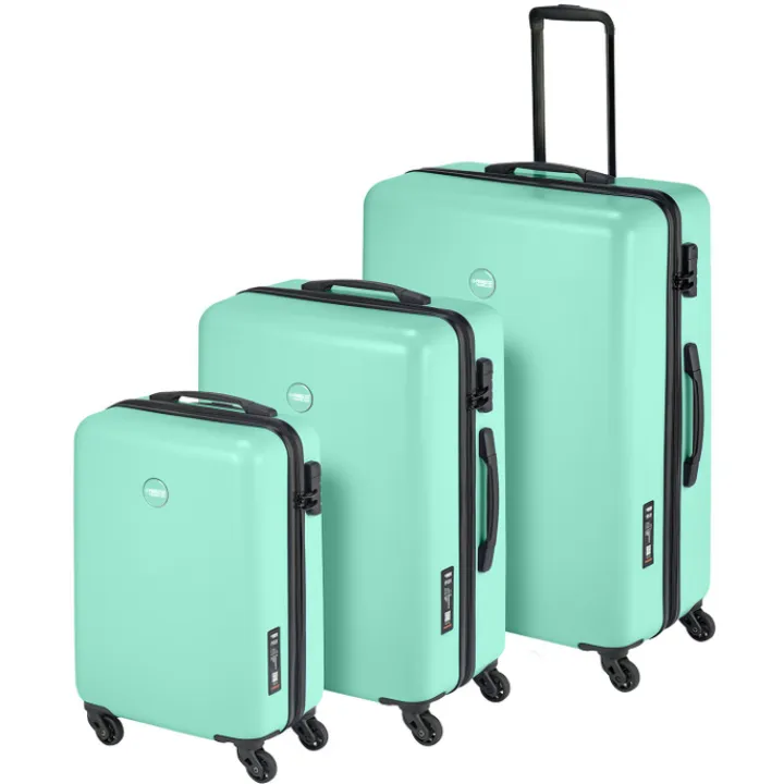 Reistrolleys|Reiskoffers>Princess Traveller PT-01 Large Trolley pacific mint