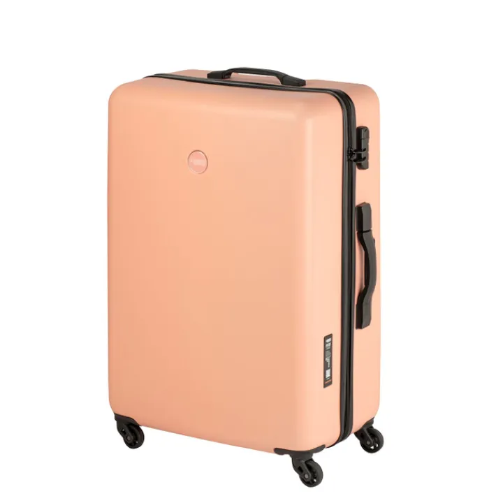 Harde Koffers|Reiskoffers>Princess Traveller PT-01 with Scale Large Trolley peony pink
