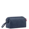 Toilettassen>Reisenthel Cosmetics Travelcosmetic herringbone dark blue