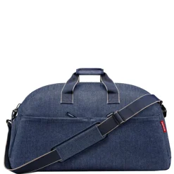Heren Reistassen|Dames Reistassen>Reisenthel Overnighter Plus Duffle herringbone dark blue