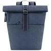 Heren Rugzakken|Schoolrugzak>Reisenthel Rolltop Backpack herringbone dark blue