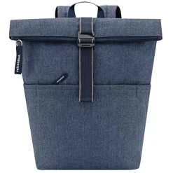 Heren Rugzakken|Schoolrugzak>Reisenthel Rolltop Backpack herringbone dark blue