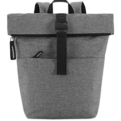 Heren Rugzakken|Schoolrugzak>Reisenthel Rolltop Backpack herringbone twist silver