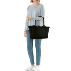 Boodschappentassen>Reisenthel Shopping Carrybag frame black/black