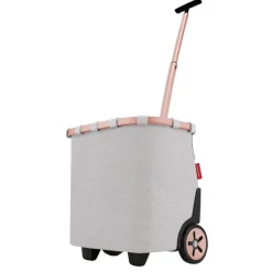 Boodschappen Trolleys|Reistrolleys>Reisenthel Shopping Carrycruiser frame twist sky rose