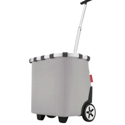 Boodschappen Trolleys|Reistrolleys>Reisenthel Shopping Carrycruiser herringbone grey