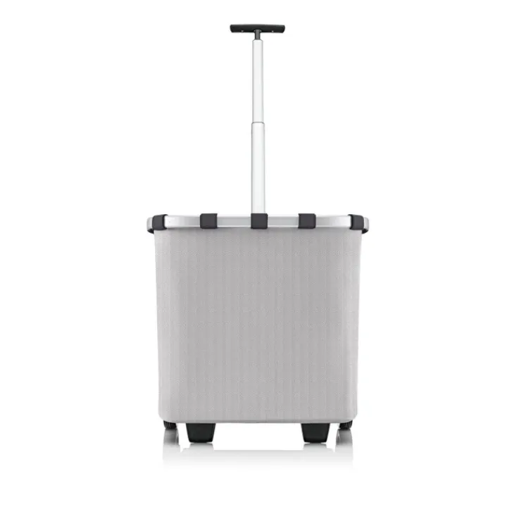 Boodschappen Trolleys|Reistrolleys>Reisenthel Shopping Carrycruiser herringbone grey