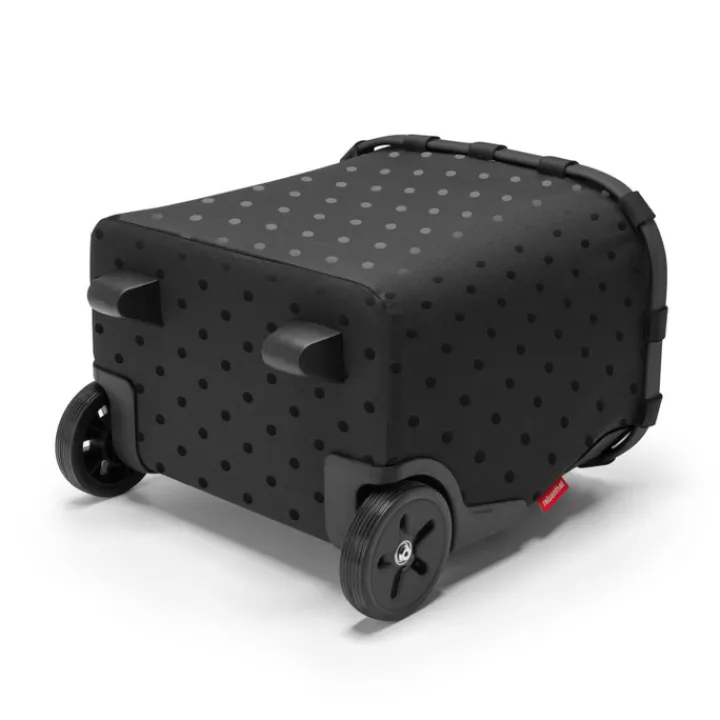 Boodschappen Trolleys|Reistrolleys>Reisenthel Shopping Carrycruiser Frame glossy dots black