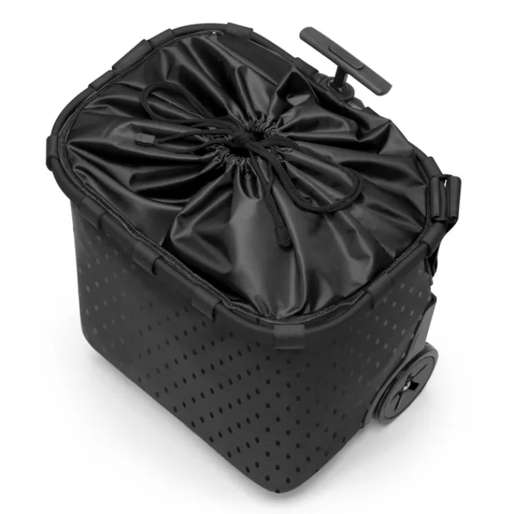Boodschappen Trolleys|Reistrolleys>Reisenthel Shopping Carrycruiser Frame glossy dots black