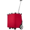 Boodschappen Trolleys|Reistrolleys>Reisenthel Shopping Carrycruiser red