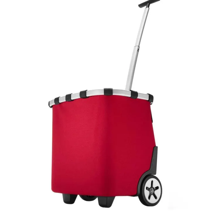 Boodschappen Trolleys|Reistrolleys>Reisenthel Shopping Carrycruiser red
