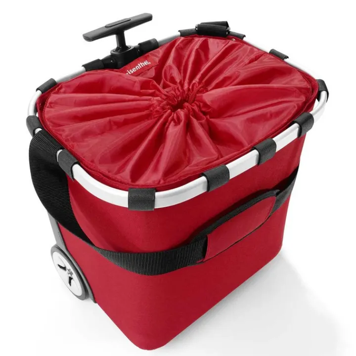 Boodschappen Trolleys|Reistrolleys>Reisenthel Shopping Carrycruiser red