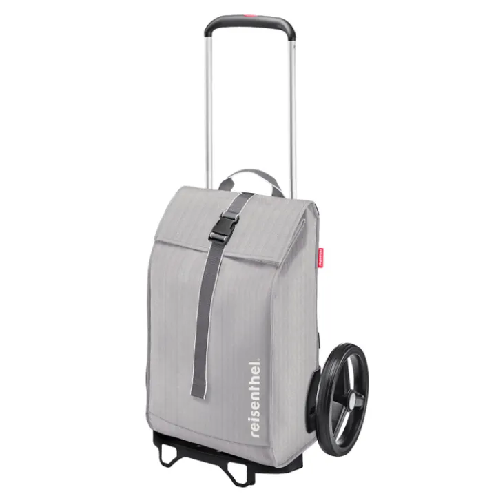 Boodschappen Trolleys|Reistrolleys>Reisenthel Shopping Citycruiser herringbone grey