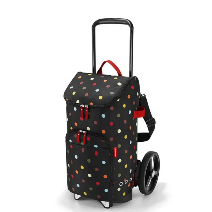 Boodschappen Trolleys|Reistrolleys>Reisenthel Shopping Citycruiser Bag dots