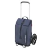 Boodschappen Trolleys|Reistrolleys>Reisenthel Shopping Citycruiser herringbone dark blue