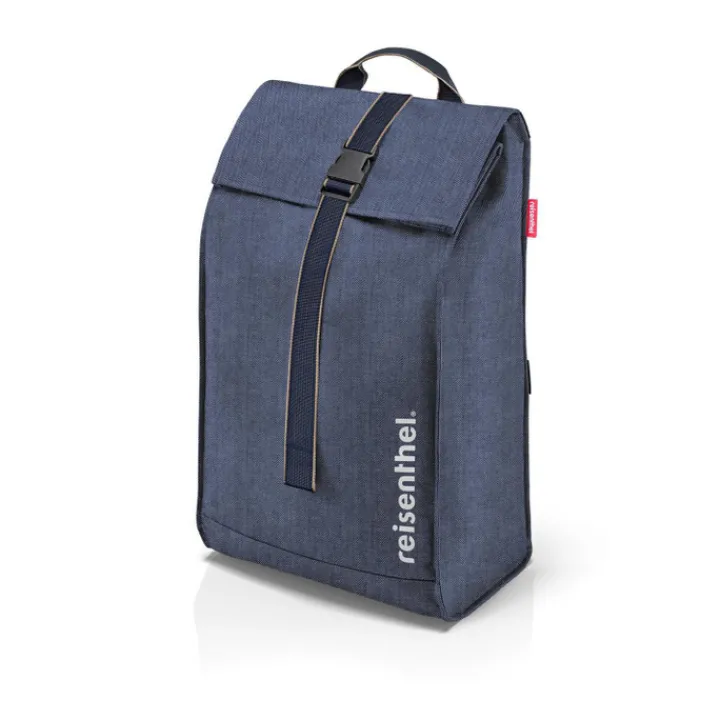 Boodschappen Trolleys|Reistrolleys>Reisenthel Shopping Citycruiser herringbone dark blue