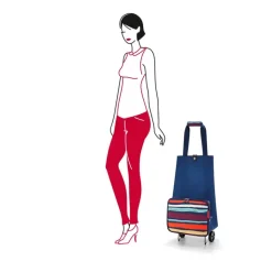 Boodschappen Trolleys|Reistrolleys>Reisenthel Shopping Foldable Trolley black