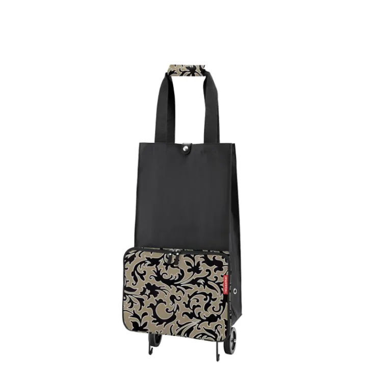 Boodschappen Trolleys|Reistrolleys>Reisenthel Shopping Foldable Trolley baroque marble