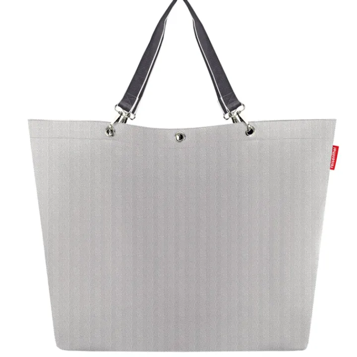 Shoppers|Damestassen>Reisenthel Shopping Shopper XL herringbone grey