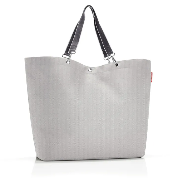Shoppers|Damestassen>Reisenthel Shopping Shopper XL herringbone grey