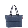 Shoppers|Herentassen>Reisenthel Shopping Shopper e1 herringbone dark blue