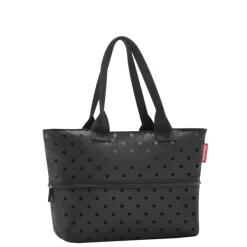 Shoppers|Herentassen>Reisenthel Shopping Shopper e1 glossy dots black