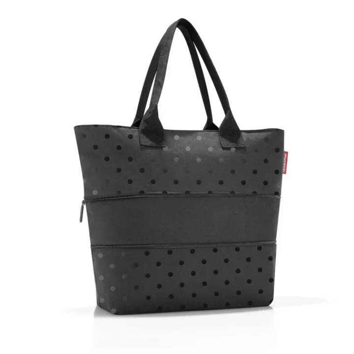Shoppers|Herentassen>Reisenthel Shopping Shopper e1 glossy dots black