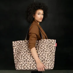 Shoppers|Herentassen>Reisenthel Shopping Shopper XL leo macchiato