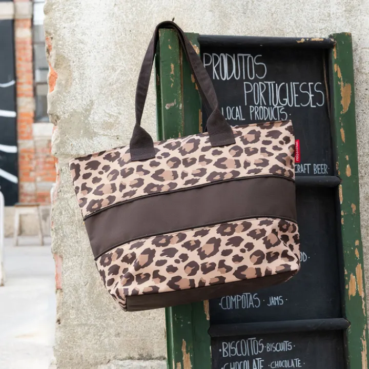 Shoppers|Herentassen>Reisenthel Shopping Shopper e1 leo macchiato