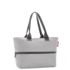 Herentassen|Damestassen>Reisenthel Shopping Shopper e1 herringbone grey