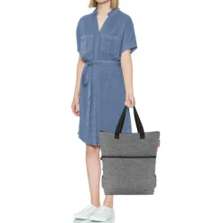 Boodschappentassen>Reisenthel Shopping Thermo Cooler Backpack twist silver