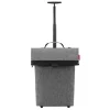 Boodschappen Trolleys|Reistrolleys>Reisenthel Shopping Trolley M twist silver