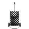 Boodschappen Trolleys|Reistrolleys>Reisenthel Shopping Trolley dots white