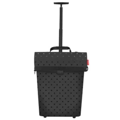 Boodschappen Trolleys|Reistrolleys>Reisenthel Shopping Trolley M Frame glossy dots black
