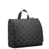Toilettassen>Reisenthel Toiletbag XL glossy dots black