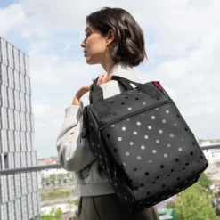 Kleine Rugzakken|Daypack>Reisenthel Travelling Allrounder R glossy dots black