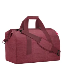 Dames Reistassen|Reistassen Zonder Wielen>Reisenthel Travelling Allrounder L twist maroon