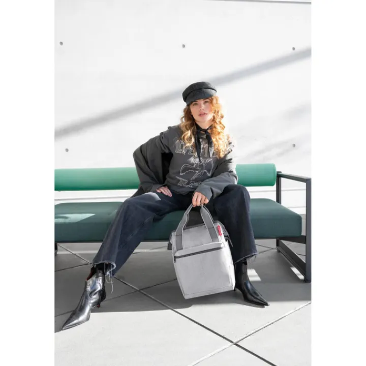 Kleine Rugzakken|Daypack>Reisenthel Travelling Allrounder R herringbone grey