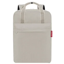15.6 Inch Laptoptassen>Reisenthel Travelling Allday Backpack M herringbone sand