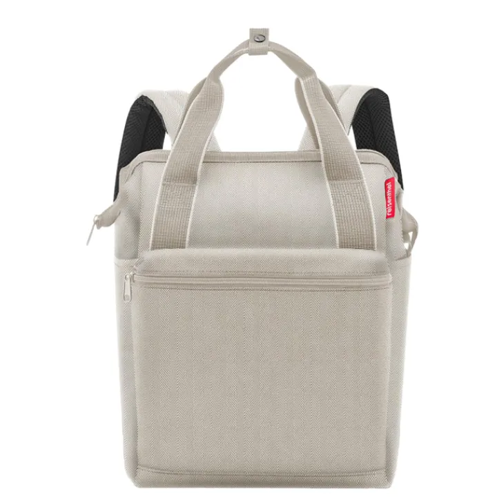 Kleine Rugzakken|Heren Rugzakken>Reisenthel Travelling Allrounder R herringbone sand