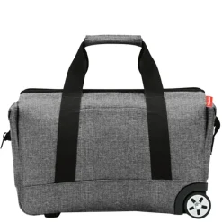 Kleine Reistassen|Handbagage Reistassen>Reisenthel Travelling Allrounder Trolley twist silver
