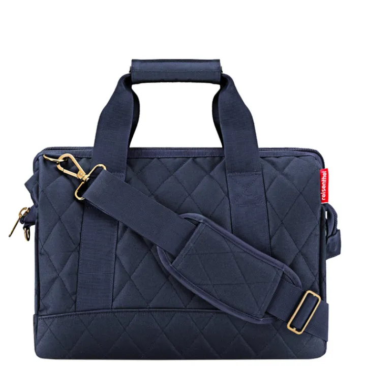 Kleine Reistassen|Handbagage Reistassen>Reisenthel Travelling Allrounder M rhombus midnight gold