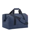 Heren Reistassen|Dames Reistassen>Reisenthel Travelling Allrounder L herringbone dark blue