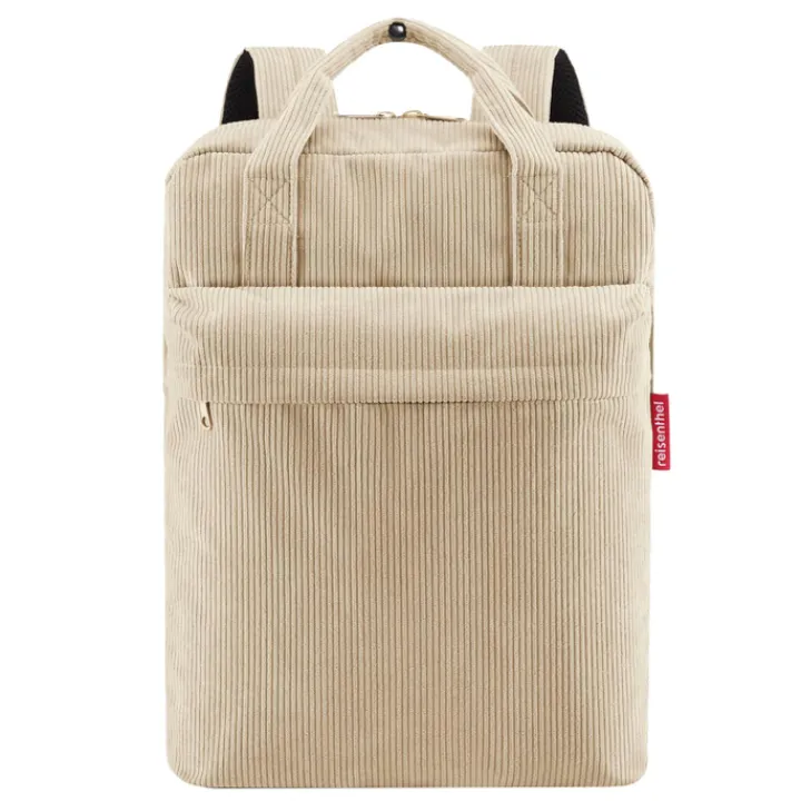 Kleine Rugzakken|Heren Rugzakken>Reisenthel Travelling Allday Backpack M cord sand