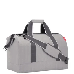Heren Reistassen|Dames Reistassen>Reisenthel Travelling Allrounder L herringbone grey